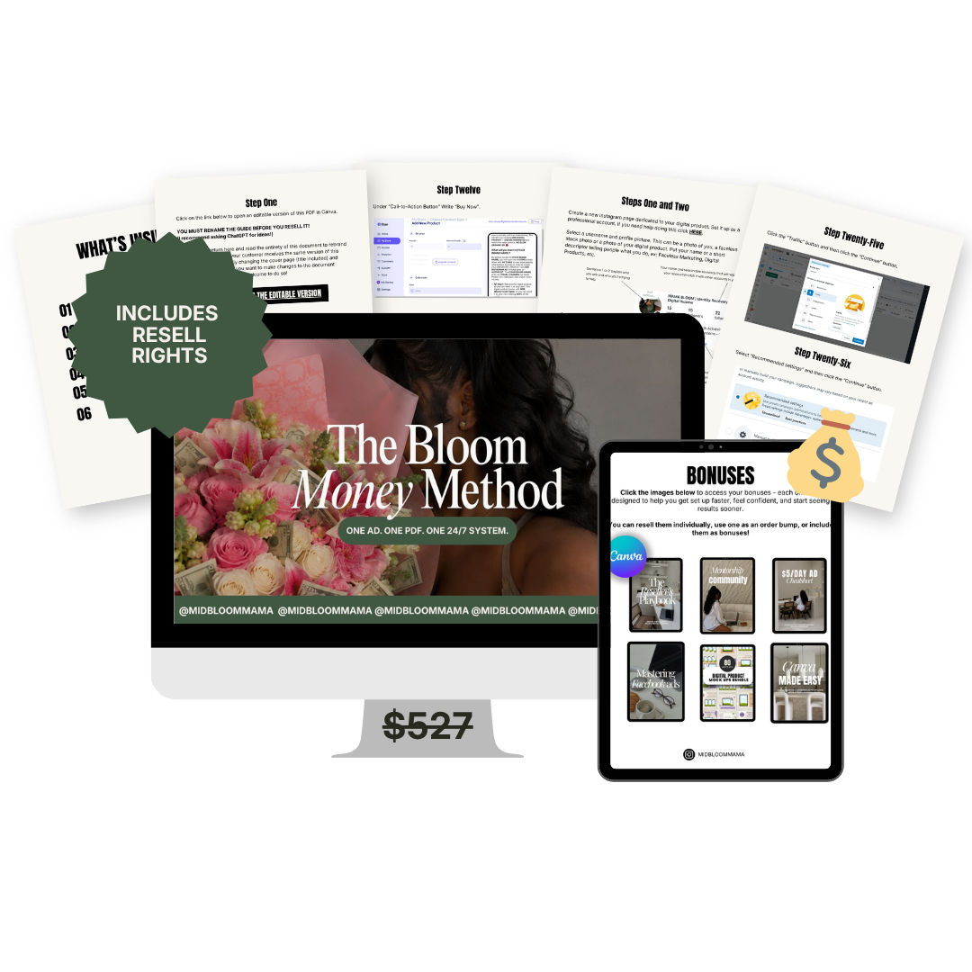 The Bloom Money Method (Earn 100%)